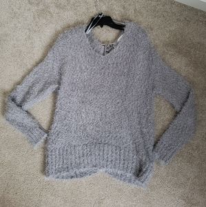 Knox Rose XXL Grey Sweater Lace
